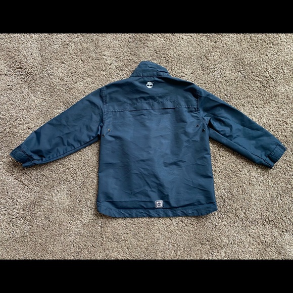 Boys Size 5 Timberland Navy Jacket - Picture 4 of 5
